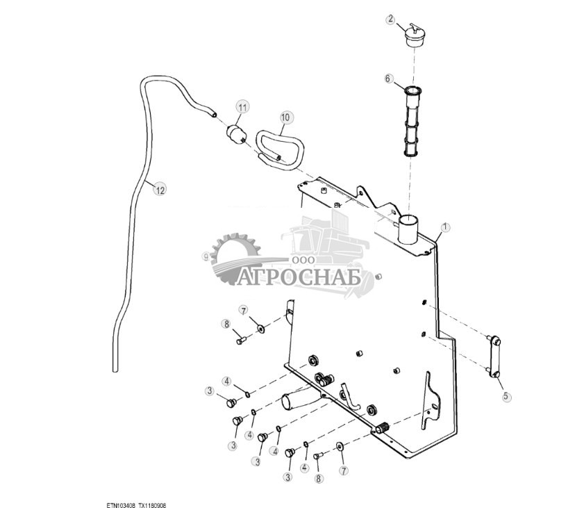 Гидравл. резервуар ( - 289785) - ST819006 438.jpg